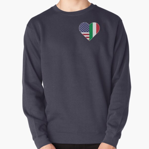 Italian American Love Pullover Sweatshirt