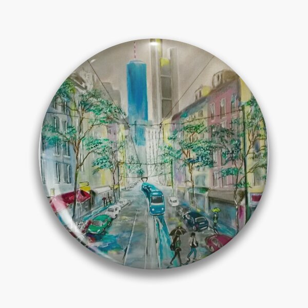 Item preview, Frankfurt - Swiss road in the rain II designed and sold by Silvia Ursula  Hickmann.