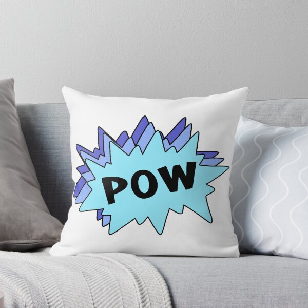 Item preview, POW in Blue Speech Bubbles designed and sold by passionatelyem.