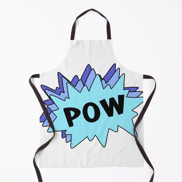Item preview, POW in Blue Speech Bubbles designed and sold by passionatelyem.