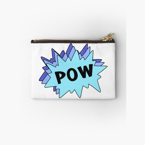 Item preview, POW in Blue Speech Bubbles designed and sold by passionatelyem.