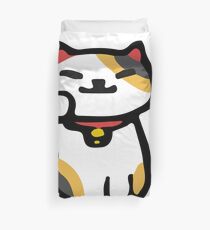 Ms Fortune - Neko Atsume Duvet Cover