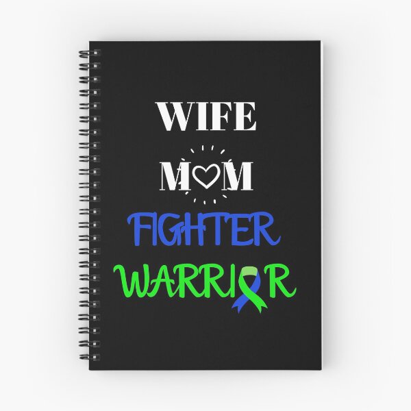 Item preview, Wife Mom Fighter Motivation IIH Awareness  designed and sold by Sweet-A-Dsignz.