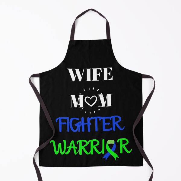 Item preview, Wife Mom Fighter Motivation IIH Awareness designed and sold by Sweet-A-Dsignz.