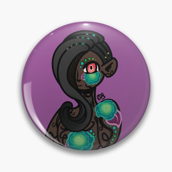 Item preview, Girl with the Flower Tattoos designed and sold by Platinumfrog.