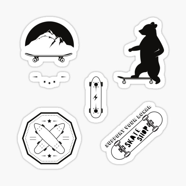 Skate Park Stickers for Sale