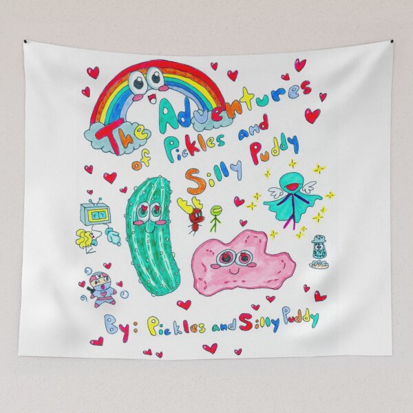 Item preview, The Adventures of Pickles and Silly Puddy designed and sold by nannonthehermit.