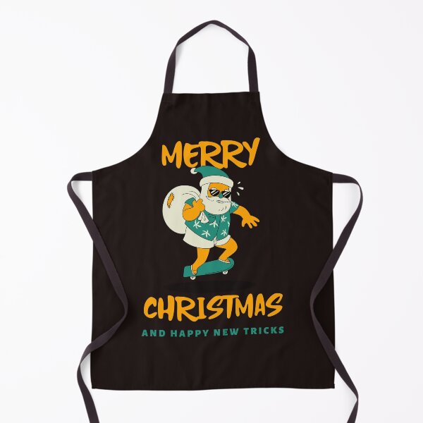 Item preview, Merry Christmas and Happy New Tricks Santa Skateboard Lovers designed and sold by davestees506.