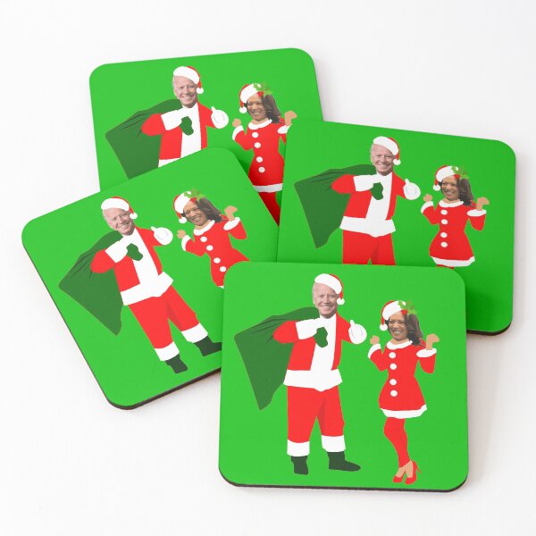 Item preview, xmas joe biden santa kamala harris  designed and sold by Gossip Rag.