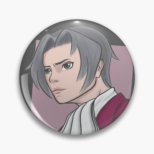 Item preview, Miles Edgeworth Portrait designed and sold by badgerinafez.