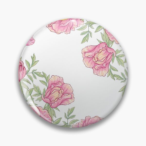 Item preview, Floral Flowers with Cheveron designed and sold by fairy-taler.