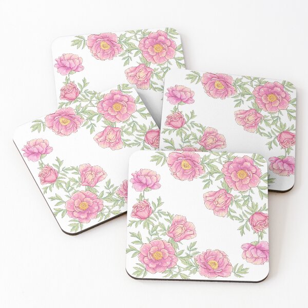 Item preview, Floral Flowers with Cheveron designed and sold by fairy-taler.
