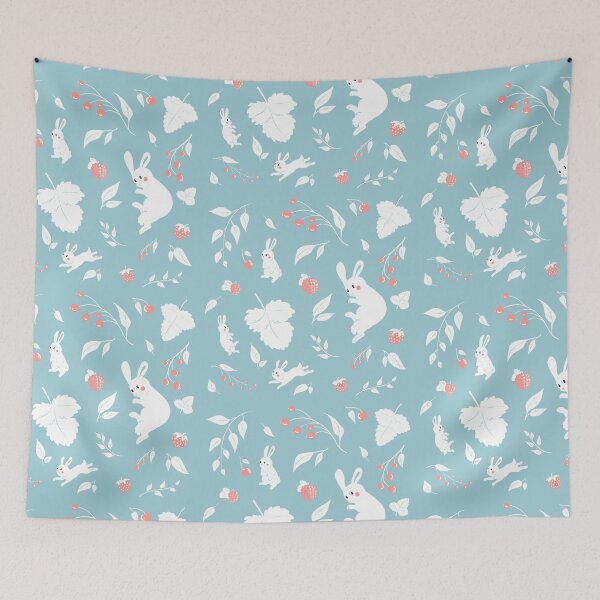 Item preview, Bunnies and Berries designed and sold by foxandtiger.