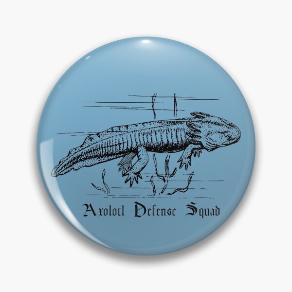 Item preview, Axolotl Defense Squad Typography designed and sold by artsydoodles.