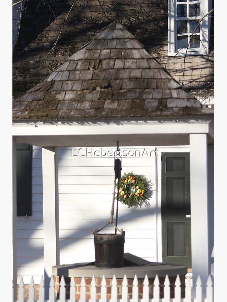 "Colonial Well House" Photographic Print for Sale by LCRobertsonArt