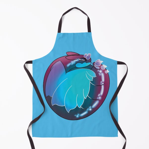 Item preview, Curled Dragon Blue Raspberry designed and sold by Platinumfrog.