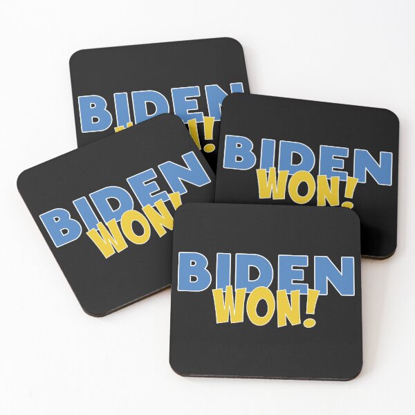 Item preview, Biden won - Biden Won Get Over It - Biden Harris We Won designed and sold by LookFrog.