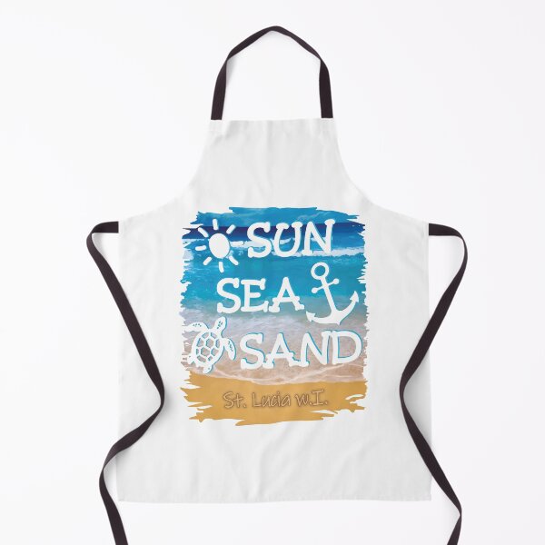 Item preview, St Lucia Sun Sea Sand Beach Scene designed and sold by IdentiTee Studios.
