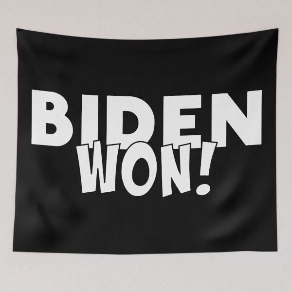 Item preview, Biden won - Biden Won Get Over It - Biden Harris We Won designed and sold by LookFrog.