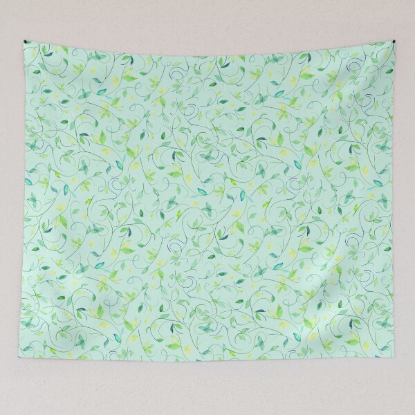 Item preview, Swirling Leaves designed and sold by Kim Lewellyan.
