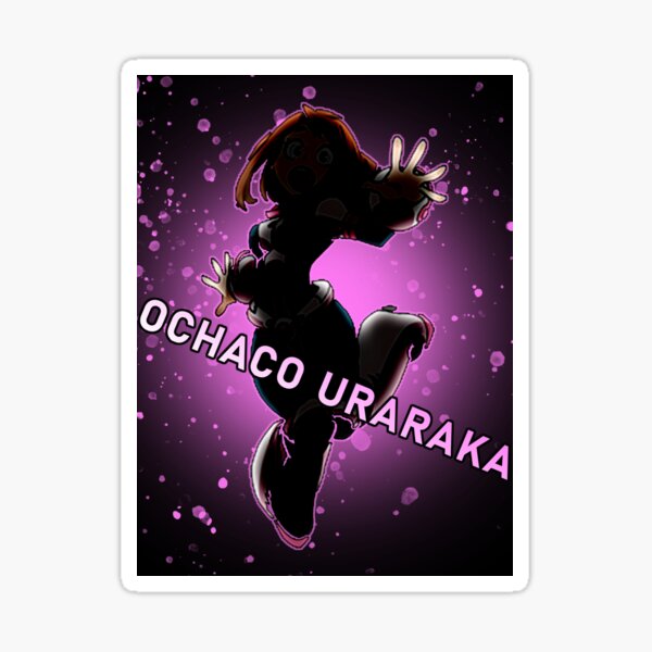 Ochaco Uraraka My Hero Academia Cool Edit Sticker For Sale By Nofacejacolien Redbubble 6186