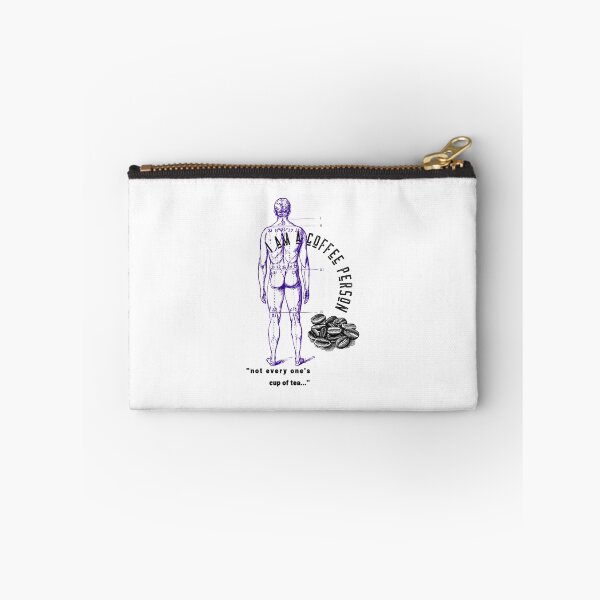 Item preview, I AM A COFFEE PERSON "not every one's cup of tea" designed and sold by XpressoYourself.