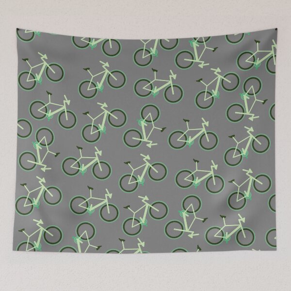 Item preview, Preppy Sporty Lime Green Urban Bicycle Hipster Bike Cyclist designed and sold by IamTrending.