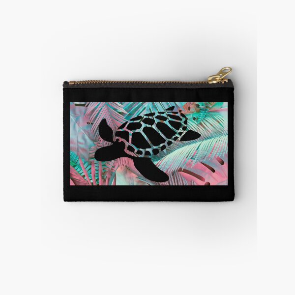 Item preview, Sea Turtle + Tropical Floral Sea Life designed and sold by Kaos Urbanwear.