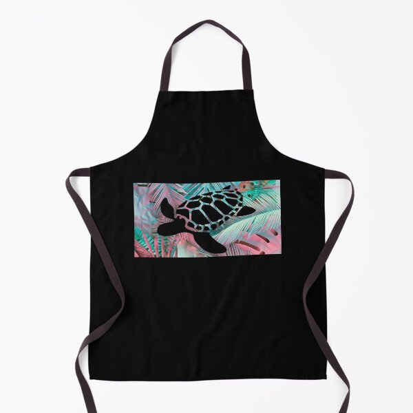 Item preview, Sea Turtle + Tropical Floral Sea Life designed and sold by Kaos Urbanwear.