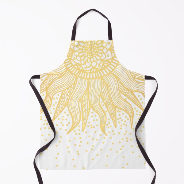 Item preview, Stylish Gold Sun Mandala Confetti designed and sold by Julie Erin Designs.