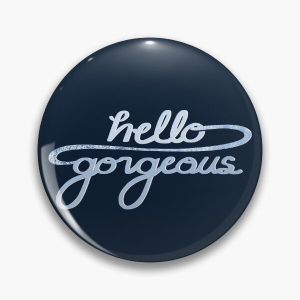 Item preview, Hello Gorgeous - Baby Blue designed and sold by stubiedoodles.