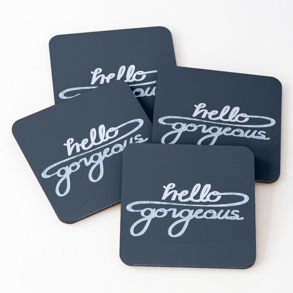 Item preview, Hello Gorgeous - Baby Blue designed and sold by stubiedoodles.