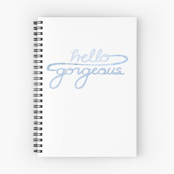 Item preview, Hello Gorgeous - Baby Blue designed and sold by stubiedoodles.