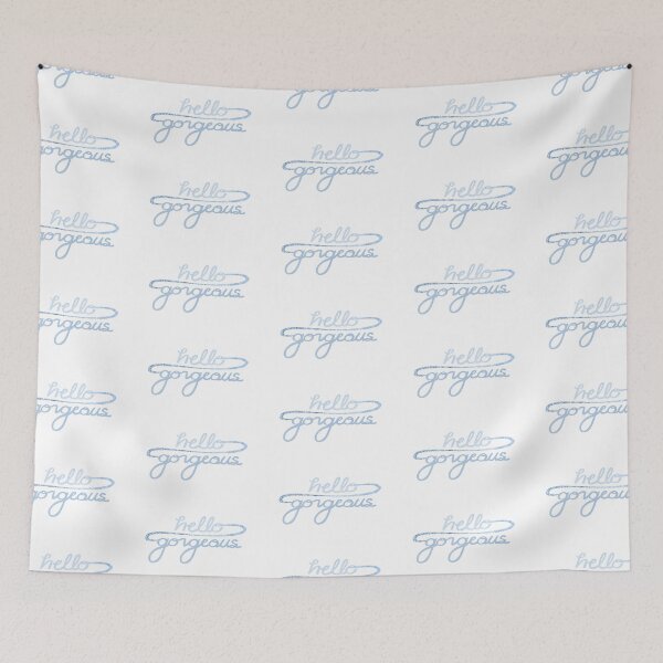 Item preview, Hello Gorgeous - Baby Blue designed and sold by stubiedoodles.