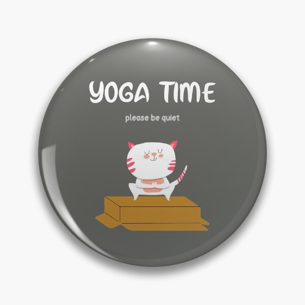 Item preview, yoga time please be quiet designed and sold by Williams Anderson.