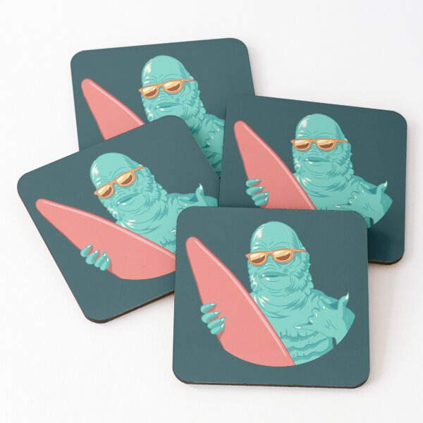 Item preview, Hipster Surfer Swamp Monster Sketch Drawing designed and sold by SLAG-Creative.