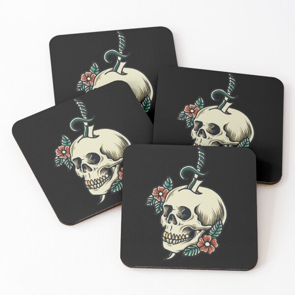 Item preview, Tattoo Skull designed and sold by SiddharthaMoon.