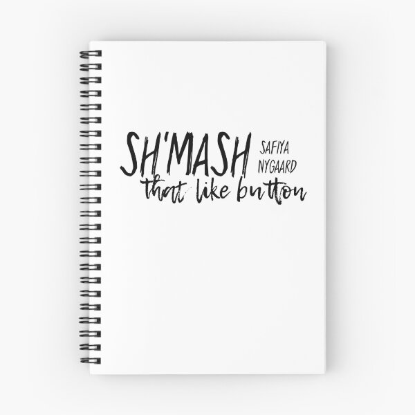 Item preview, Safiya Nygaard "Sh'mash That Like Button" Typography designed and sold by artsydoodles.
