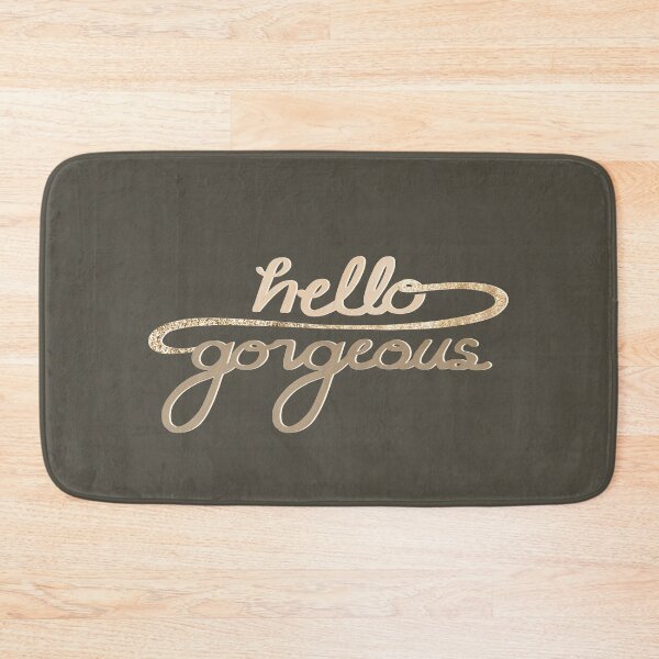 Item preview, Hello Gorgeous - Gold designed and sold by stubiedoodles.