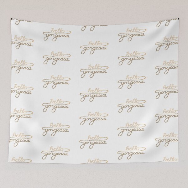 Item preview, Hello Gorgeous - Gold designed and sold by stubiedoodles.