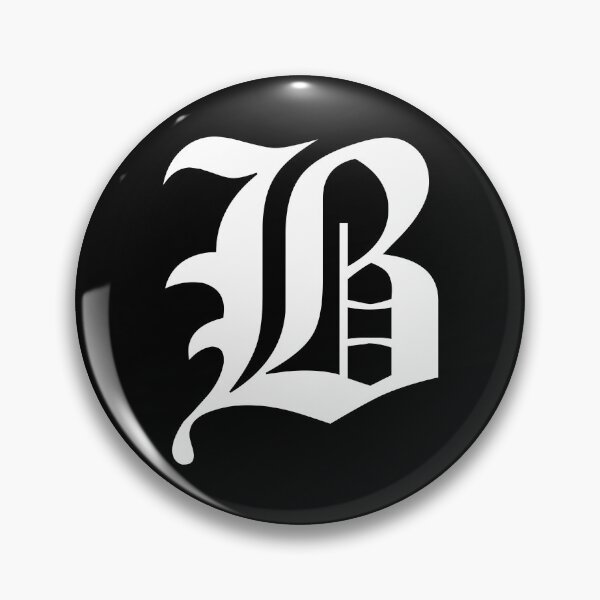Artikel-Vorschau von B – Alter englischer Anfangsbuchstabe B in Weiß, designt und verkauft von Typeglyphs.