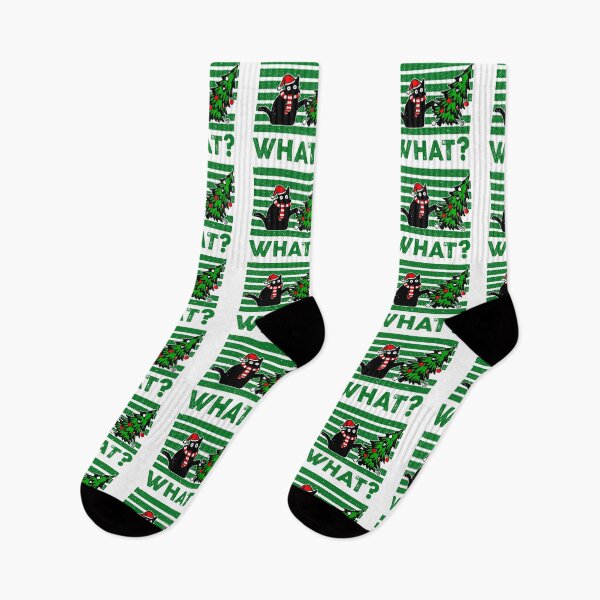Item preview, What, Funny Black Cat designed and sold by printify.