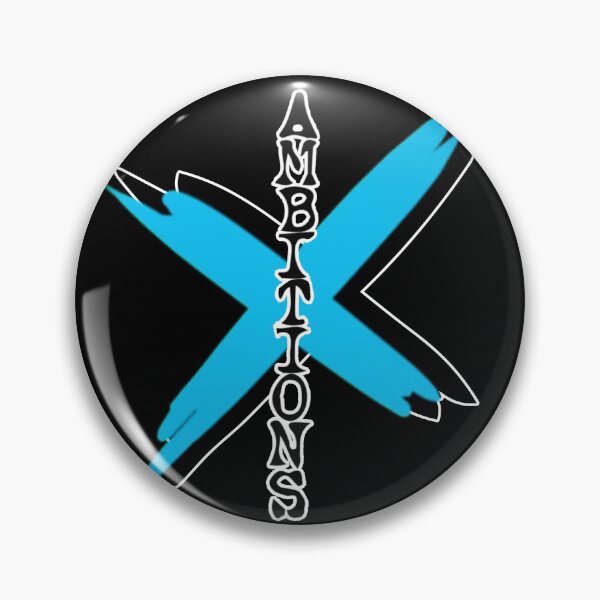 Item preview, Blue Ambitions Shadow Outlined designed and sold by Nightlea.