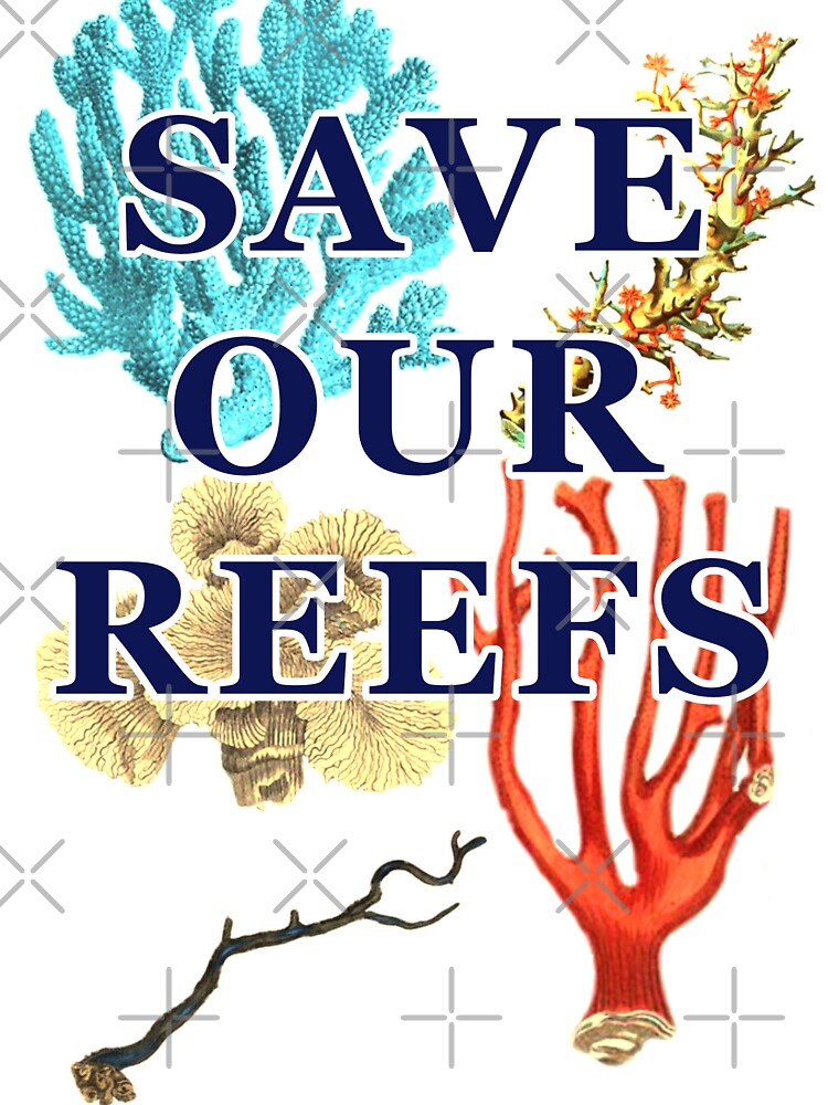 Thumbnail 2 of 2, Kids T-Shirt, Save Our Reefs designed and sold by KeysTreasures.