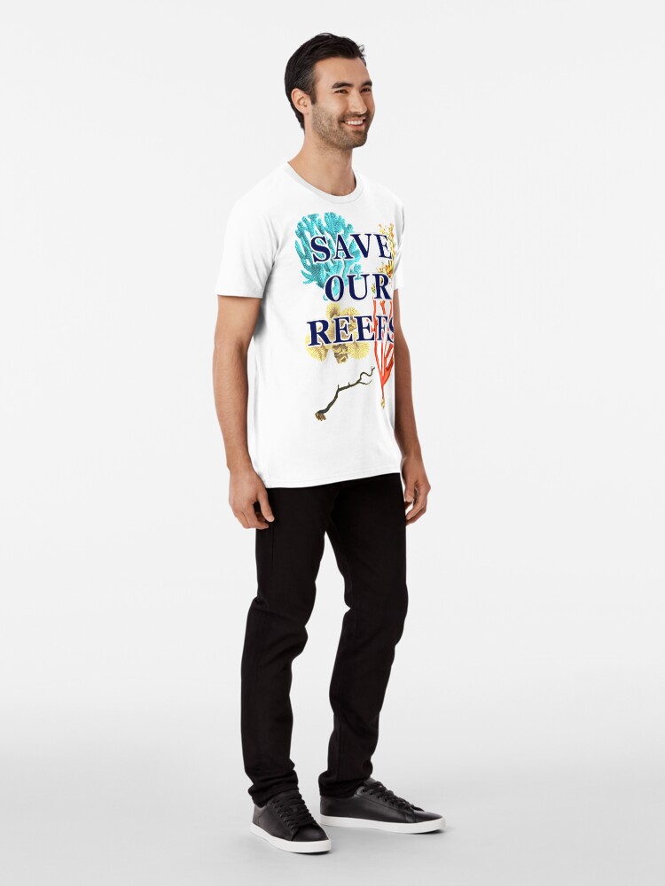 Thumbnail 3 of 6, Premium T-Shirt, Save Our Reefs designed and sold by KeysTreasures.