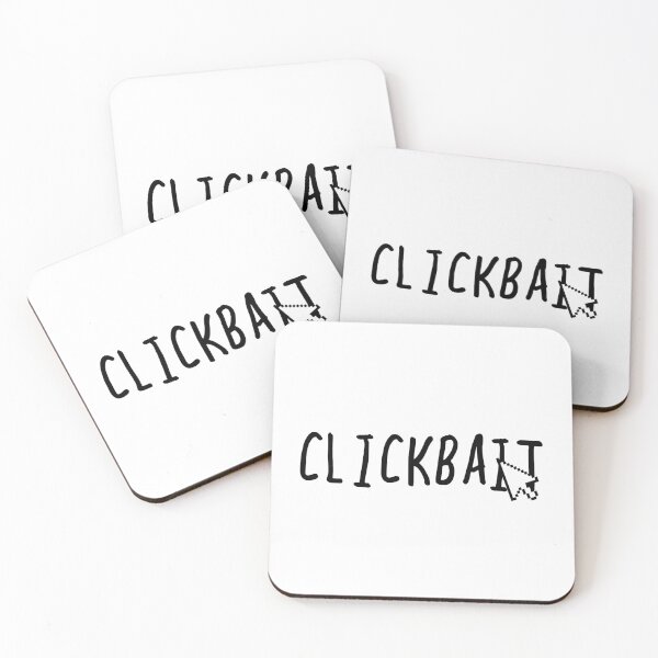Item preview, Clickbait (Youtube Digital Typography) designed and sold by artsydoodles.