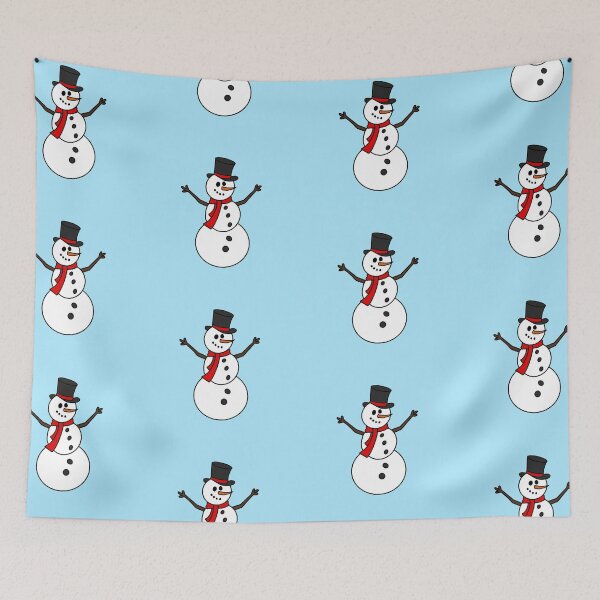 Item preview, Adorably Happy Holidays Snowman designed and sold by EuropaPrints.