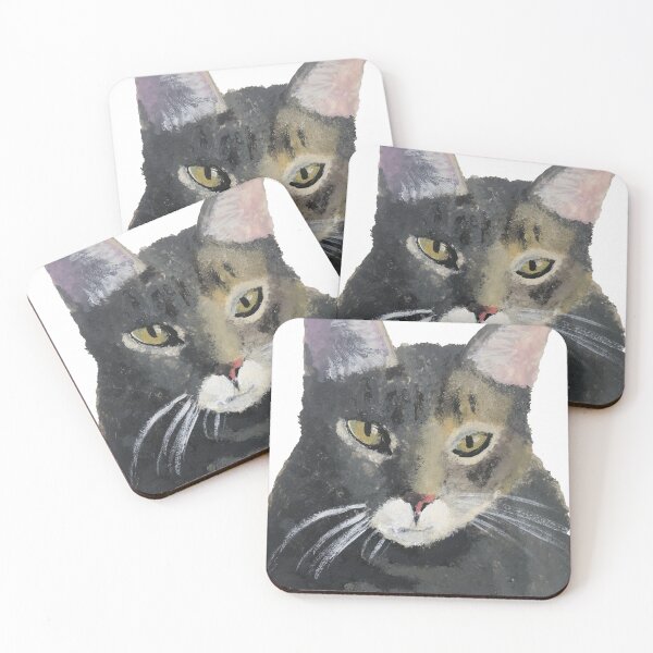 Artikelvorschau, Acryl Tabby Cat entworfen und verkauft von kikapup.