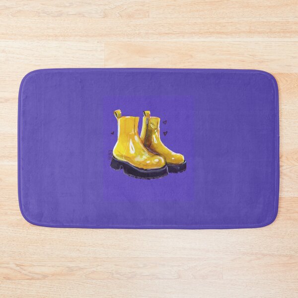 Item preview, yellow boots designed and sold by trashcangoddess.