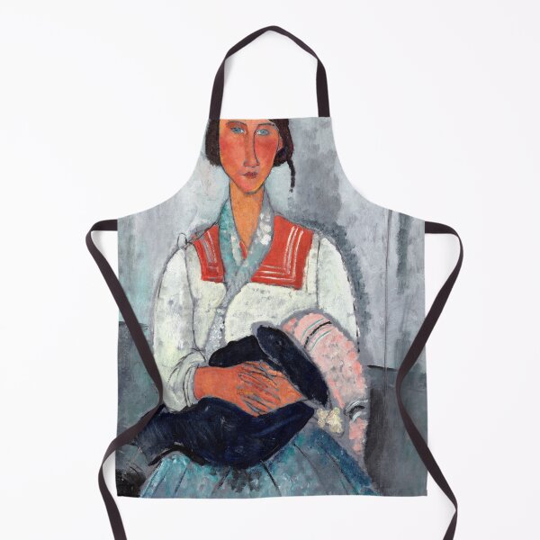 Item preview, Gypsy Woman Holding Baby Modigliani 1919 designed and sold by arthistory.